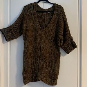 Free People Brown Sweater